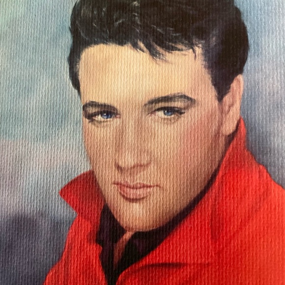 Elvis Presley—-A portrait of Elvis By June Kelly - Picture 2 of 4